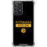 NFL Pittsburgh Steelers Black Performance Series Galaxy A52 5G Clear Case